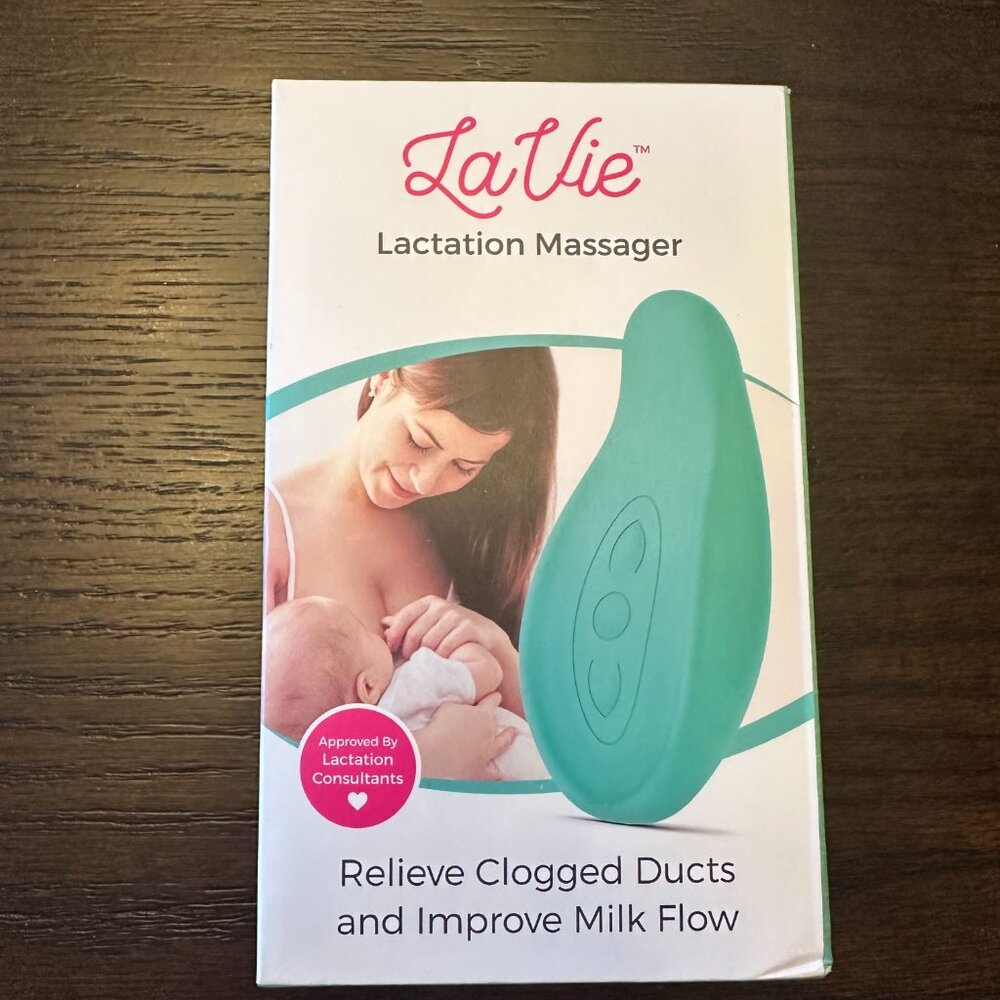 LaVie Lactation Massager – Teal (New in Box)